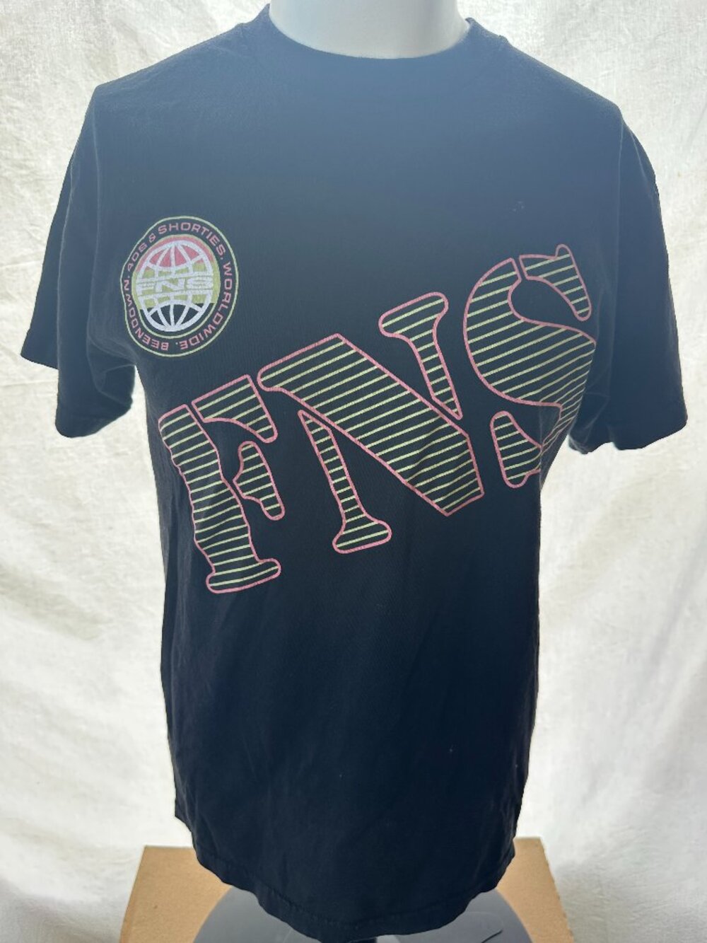 40's & Shorties FNS Been Down Worldwide Men's Black T Shirt Medium